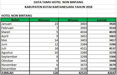data kunjungan2 hotel